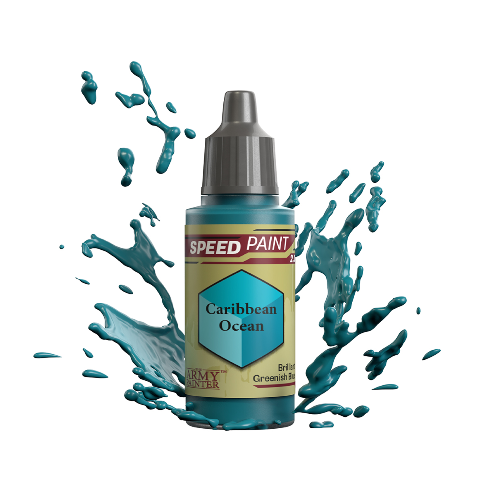 Army Painter Army Painter Speedpaint 2.0 Caribbean Ocean 18 ml Brilliant Greenish Blue