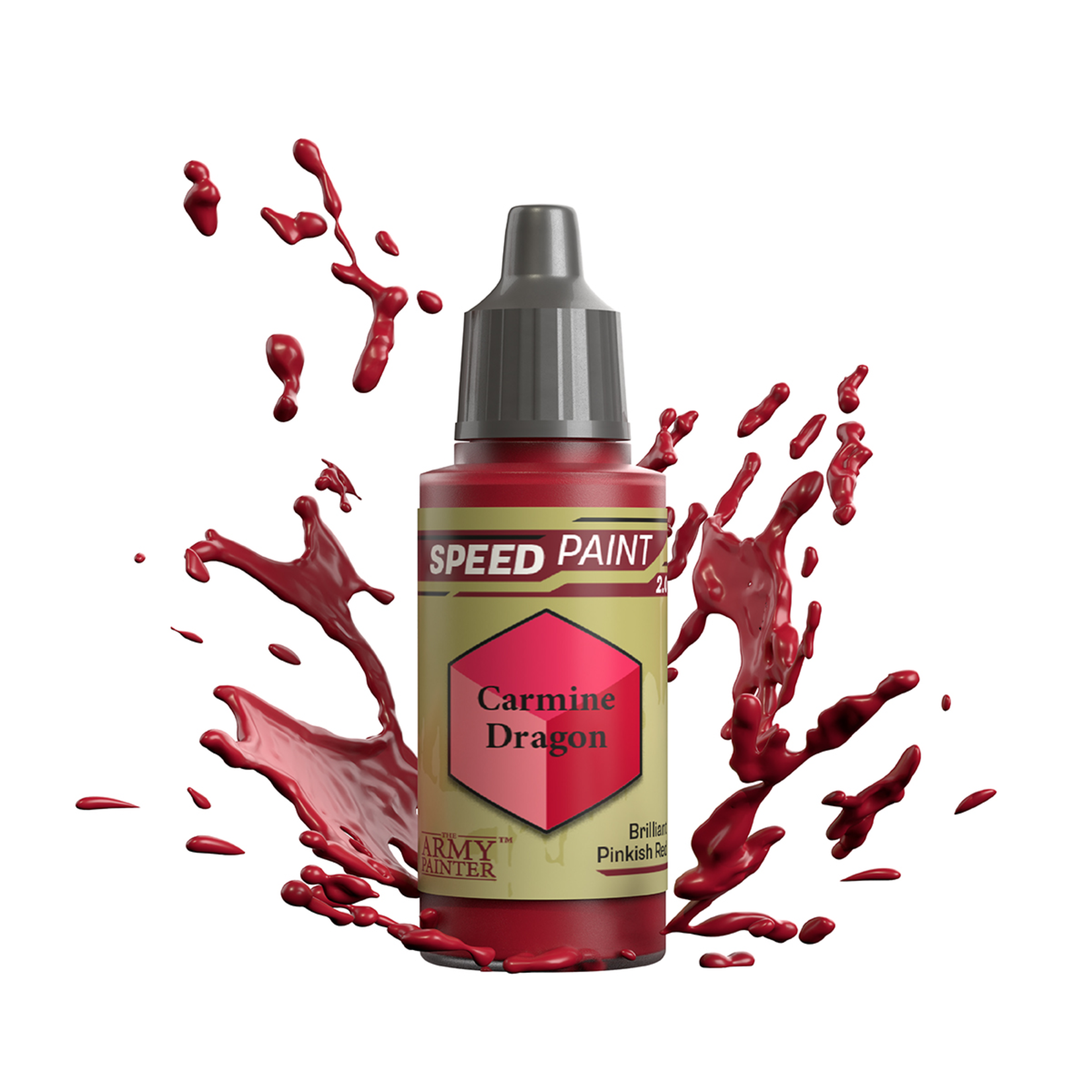 Army Painter Army Painter Speedpaint 2.0 Carmine Dragon 18 ml Brilliant Pinkish Red