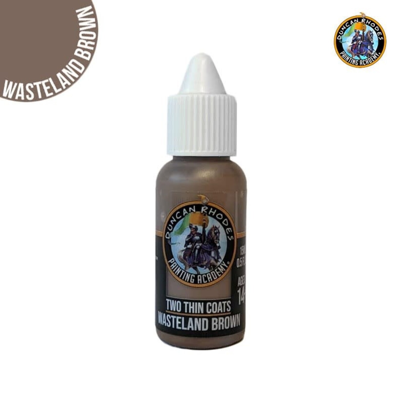 Duncan Rhodes Two Thin Coats Wasteland Brown 15 ml