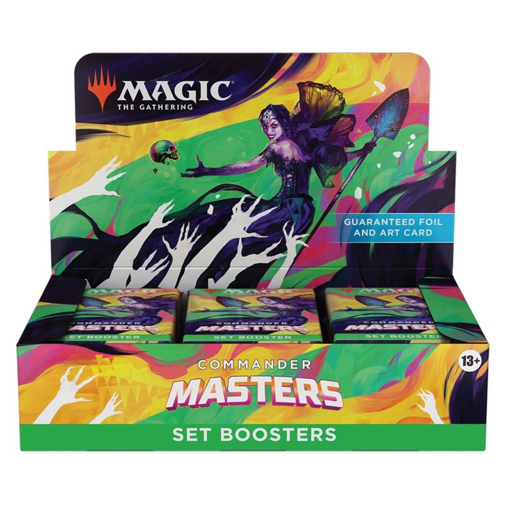 Wizards of the Coast Magic the Gathering Commander Masters Set Booster Box