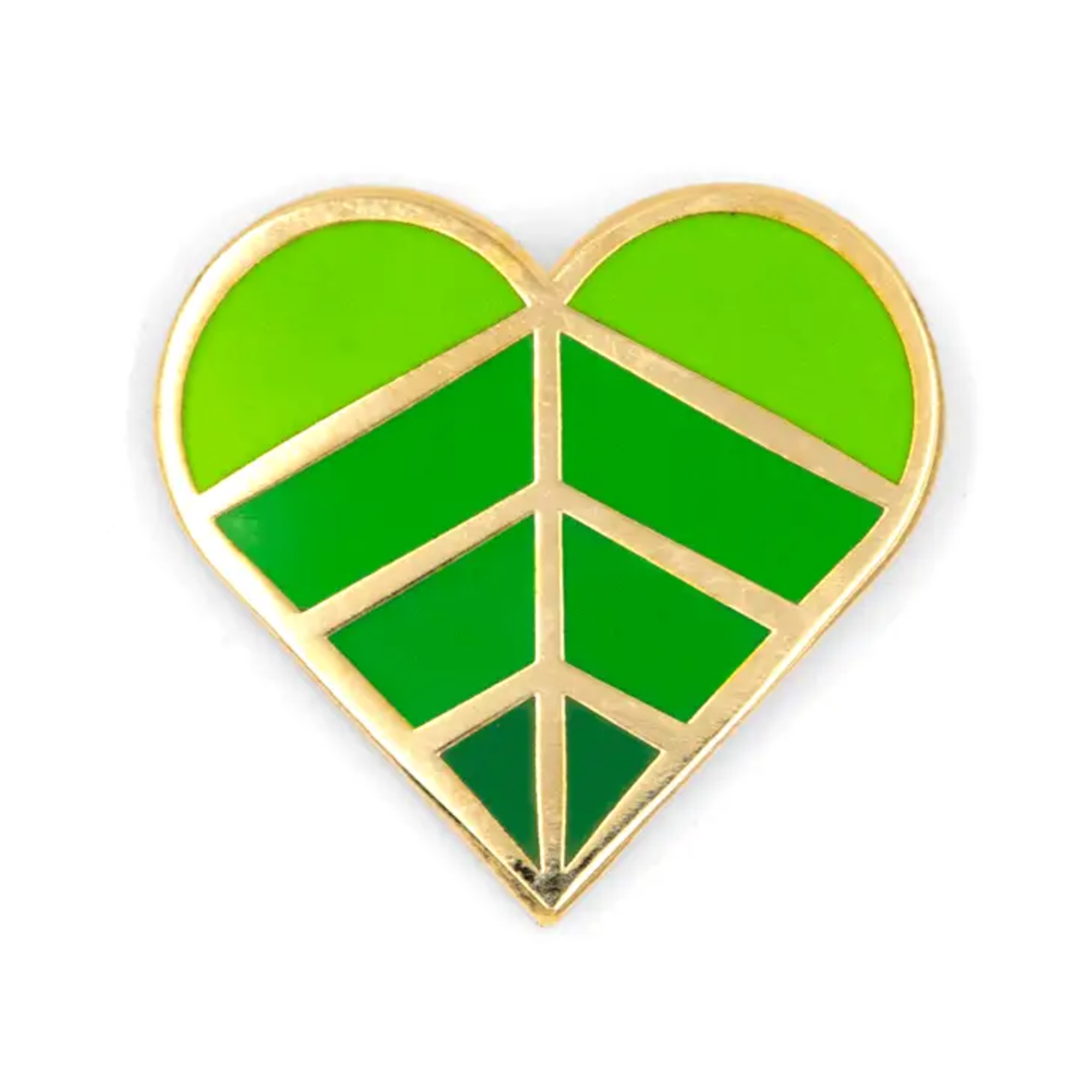 These Are Things Heart Leaf Enamel Pin