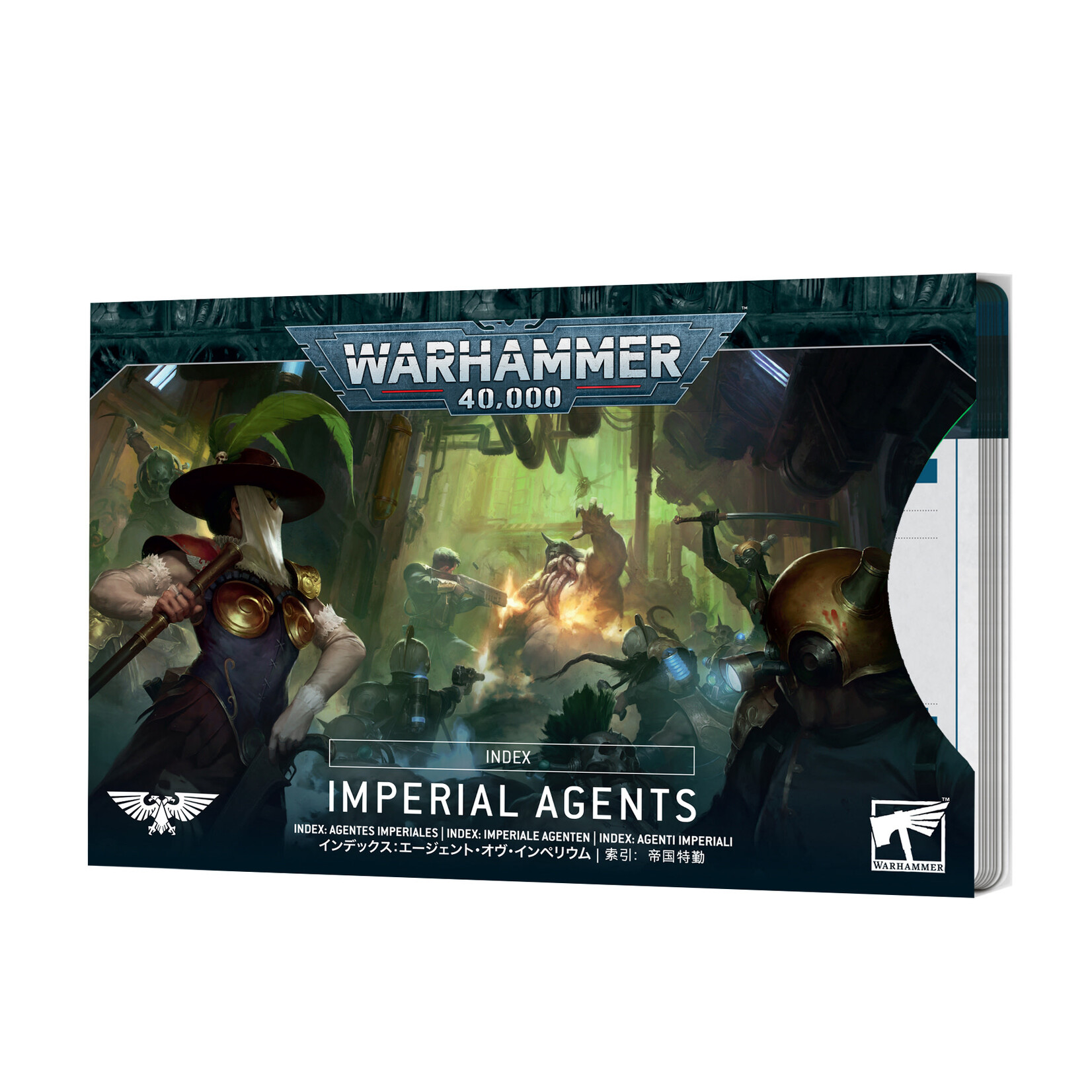 Warhammer 40k Index Cards 10E Imperium Imperial Agents - Guardian