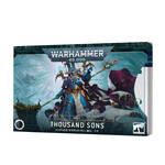 Games Workshop Warhammer 40k Index Cards 10E Chaos Thousand Sons