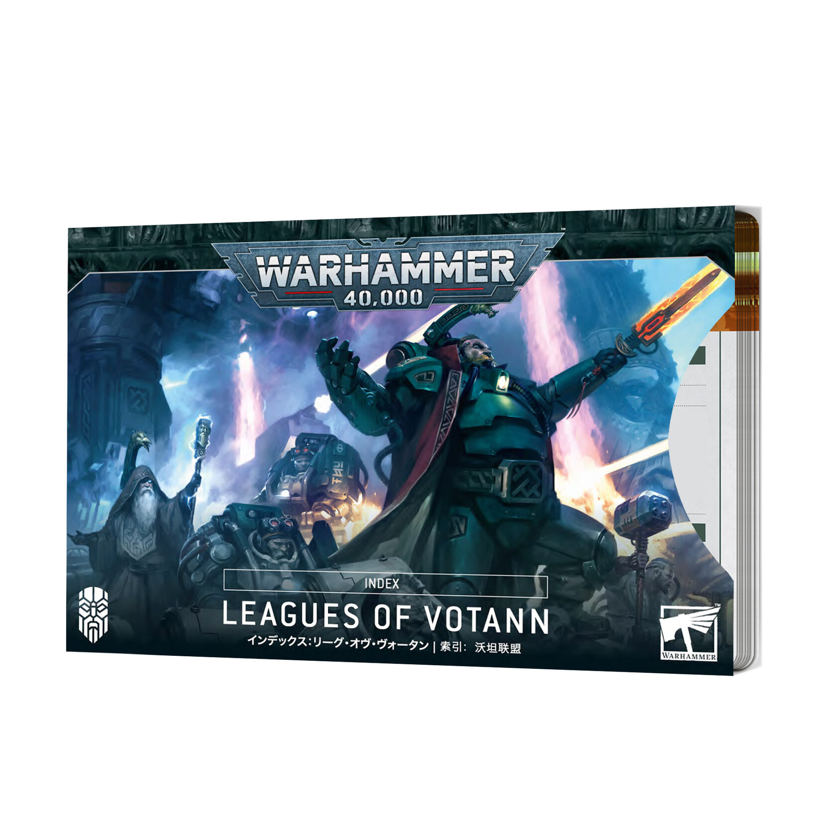 Games Workshop Warhammer 40k Index Cards 10E Xenos Leagues of Votann