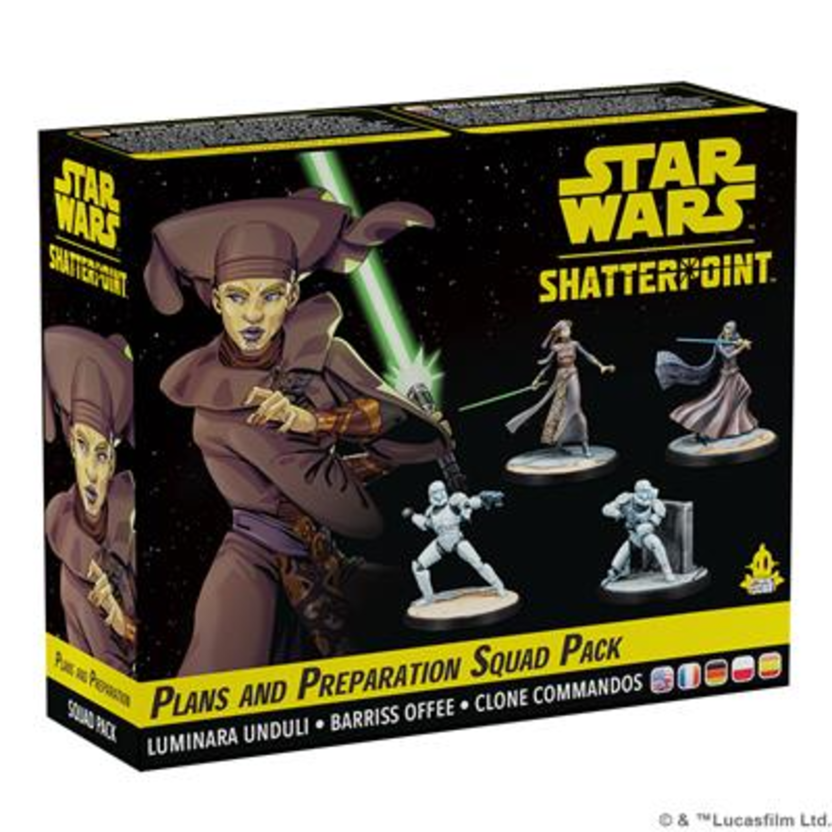 Atomic Mass Games Star Wars Shatterpoint Plans and Preparation Squad Pack