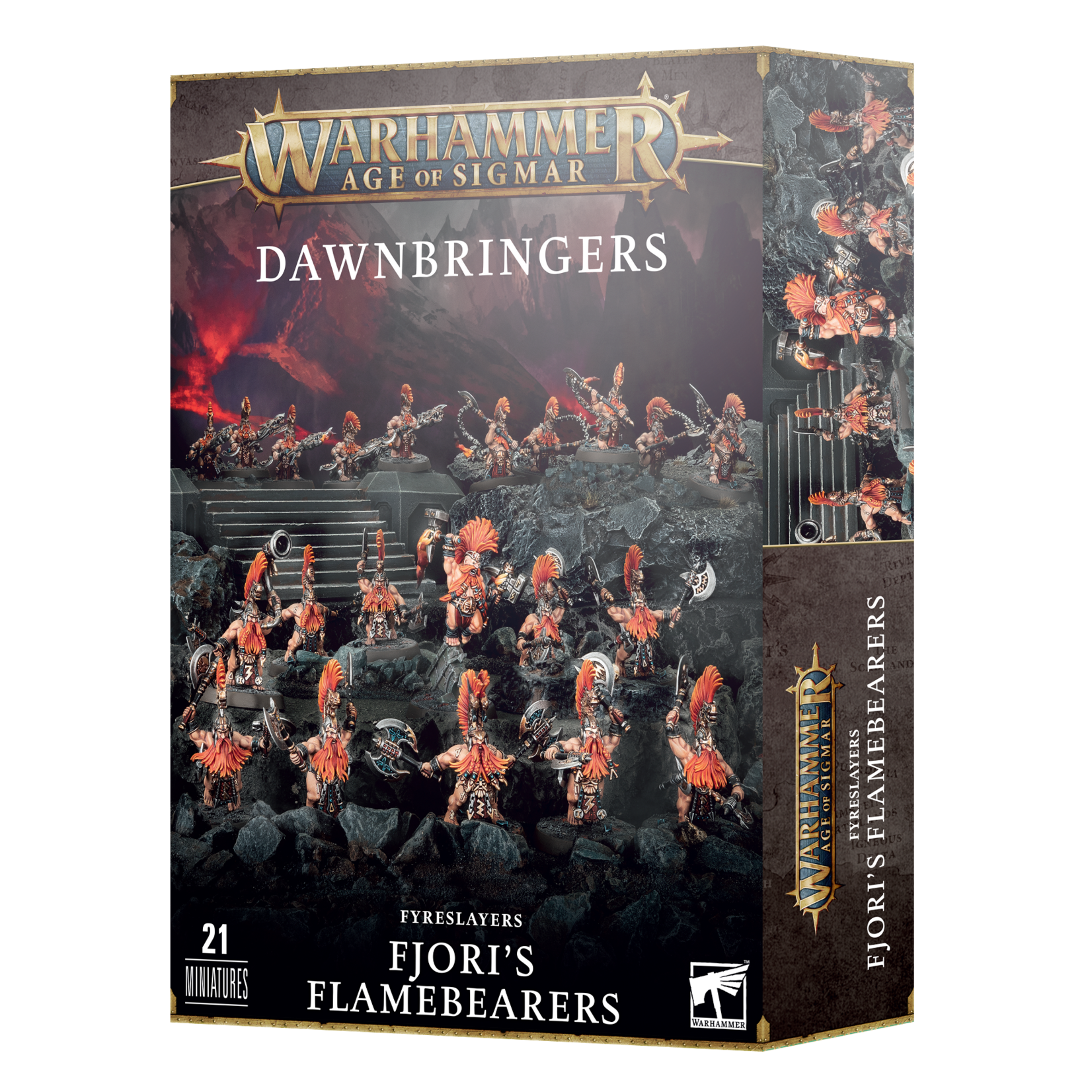 Games Workshop Warhammer Age of Sigmar Order Fyreslayers Dawnbringers Fjori's Flamebearers