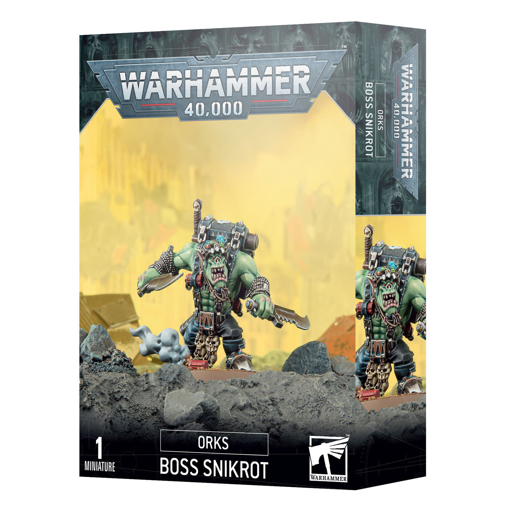 Games Workshop Warhammer 40k Xenos Ork Boss Snikrot