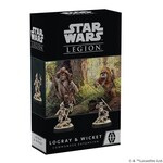Atomic Mass Games Star Wars Legion Logray and Wicket Commander Expansion