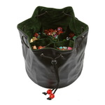 Forged Pouch of the Endless Hoard Dice Bag Black Green