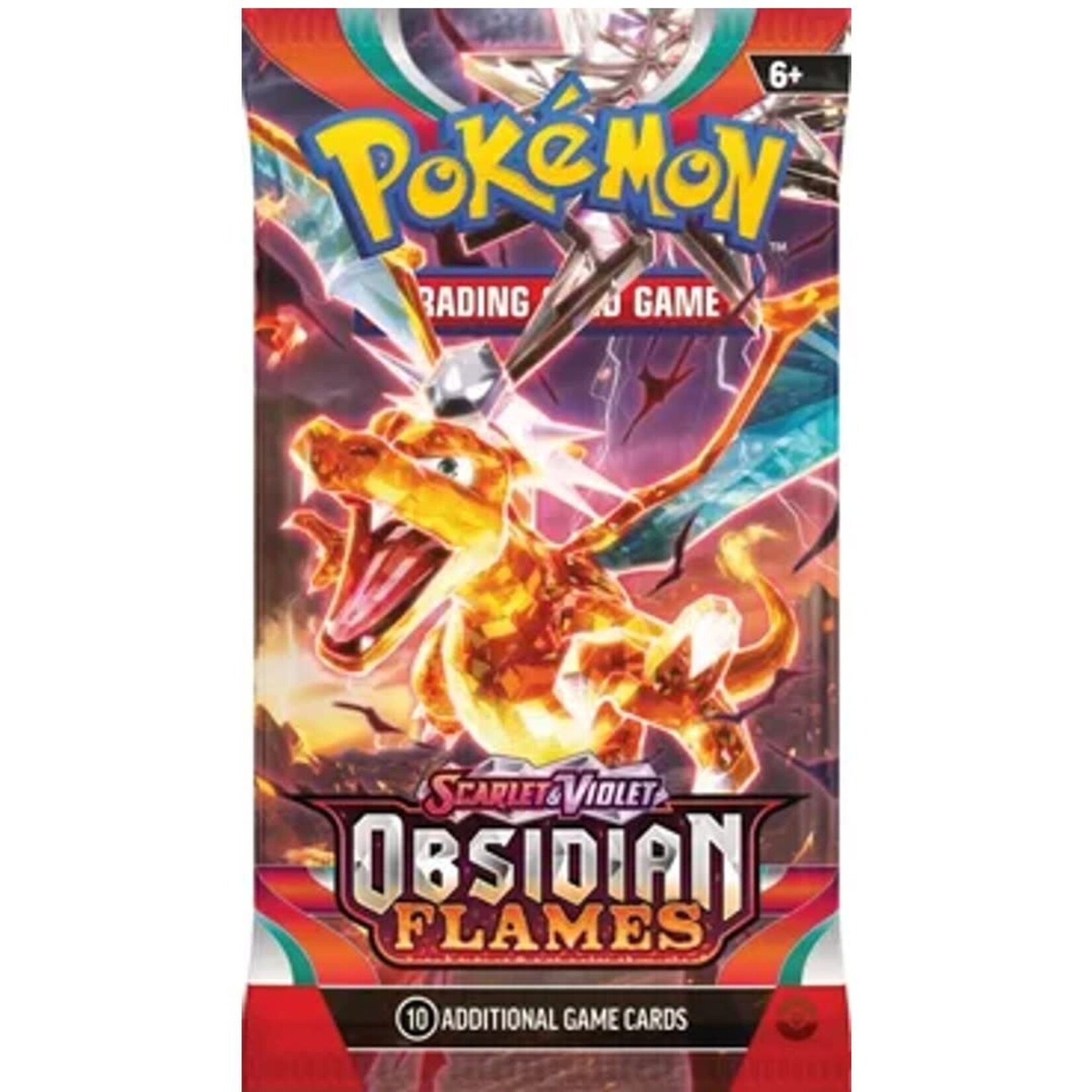 Pokemon Company International Pokemon Scarlet and Violet Obsidian Flames Booster PACK