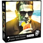 Trick or Treat Studios 1000 pc Puzzle Frankenstein on the Beach