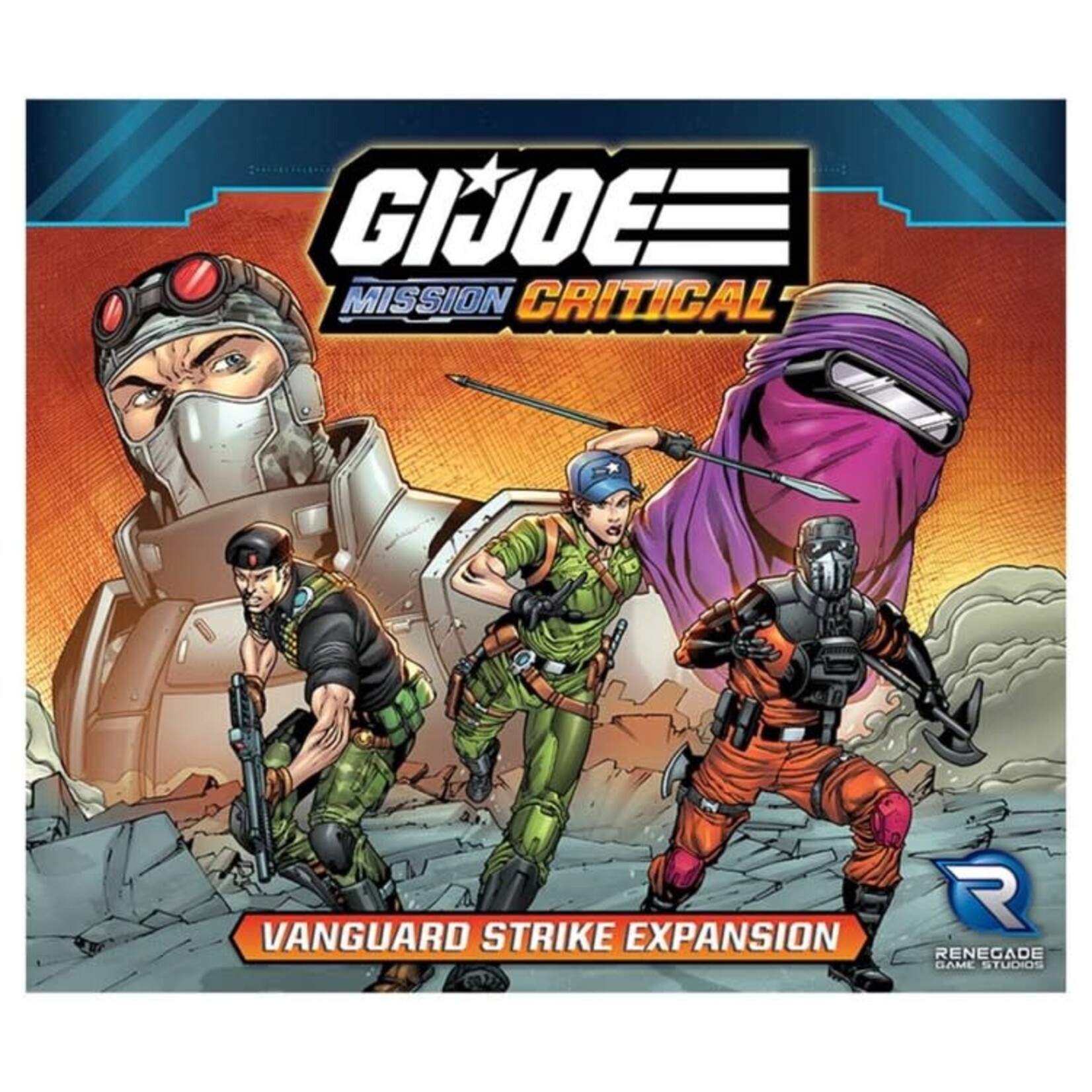 Renegade Game Studios G. I. Joe Mission Critical Vanguard Strike Expansion