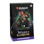 Wizards of the Coast Magic the Gathering Commander Deck Virtue and Valor Wilds of Eldraine