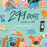 Laurence King Publishing 300 pc Puzzle 299 Dogs and a Cat Cluster Puzzle