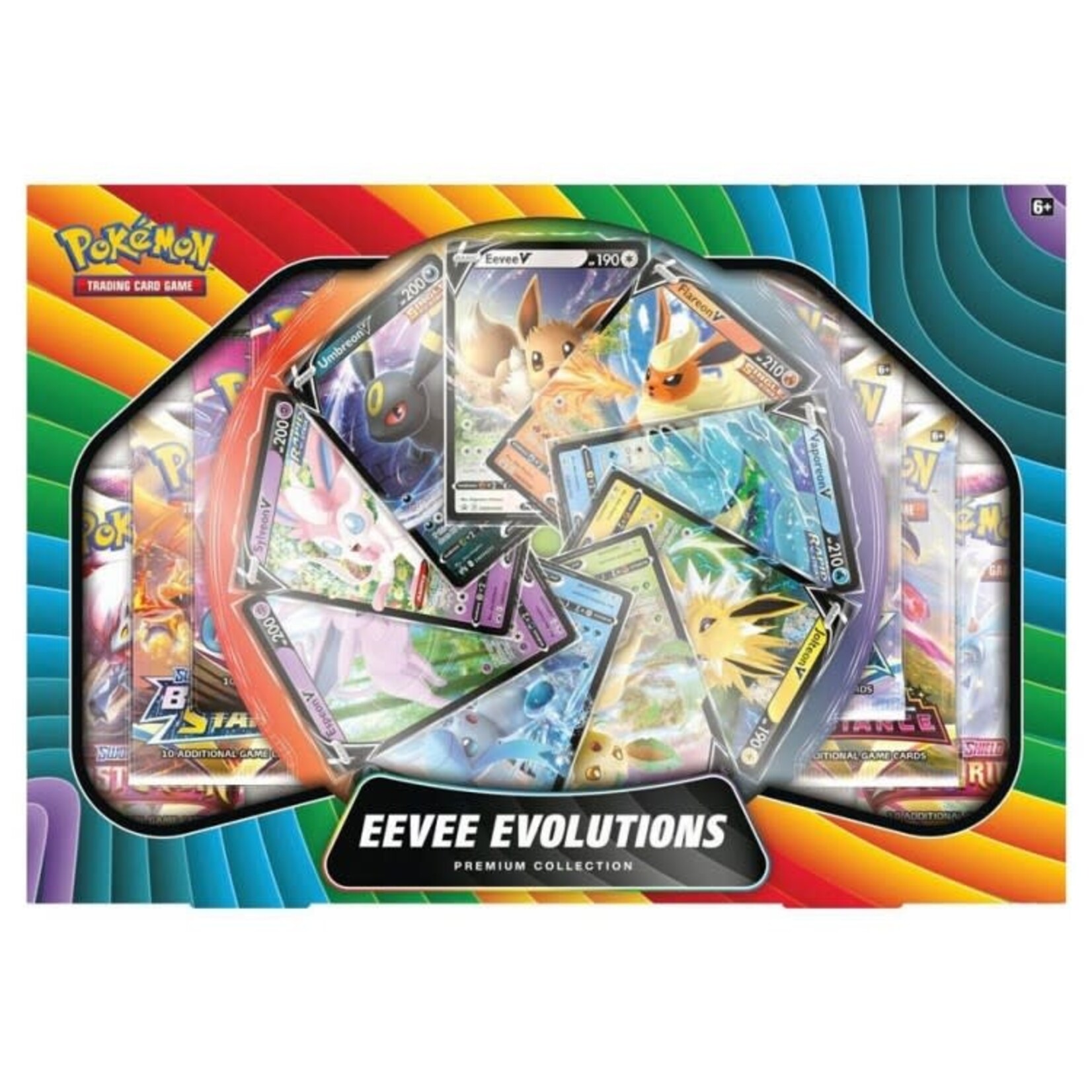 Carta Pokémon Eeveelutions Diversos Modelos Escolha Pronta Entrega - Eevee  e Evoluções Flareon Vaporeon Jolteon Leafeon Glaceon Sylveon Espeon Umbreon