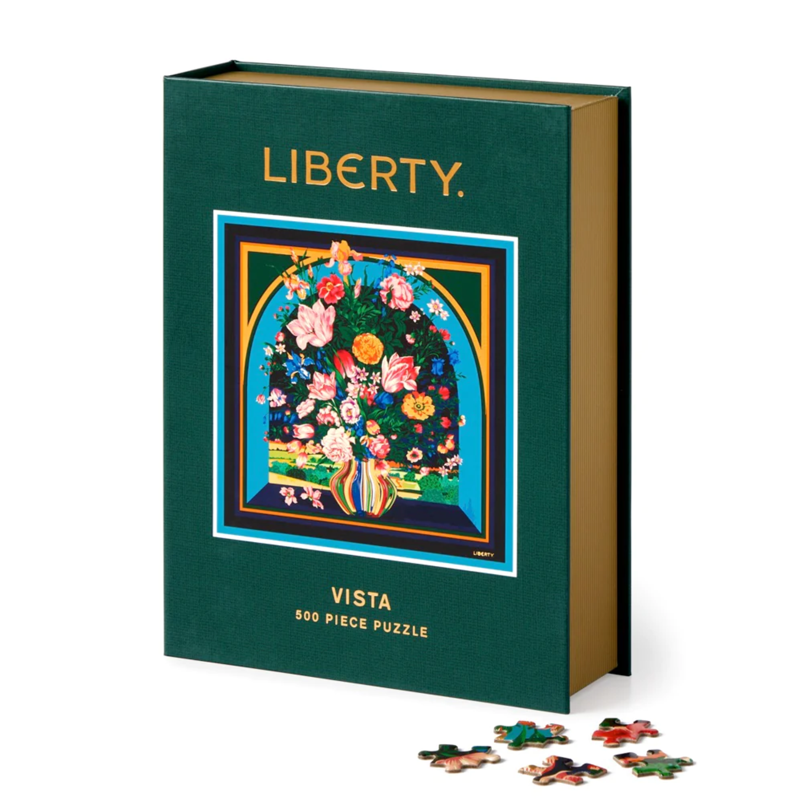 Galison 500 pc Puzzle Liberty Vista Book Puzzle