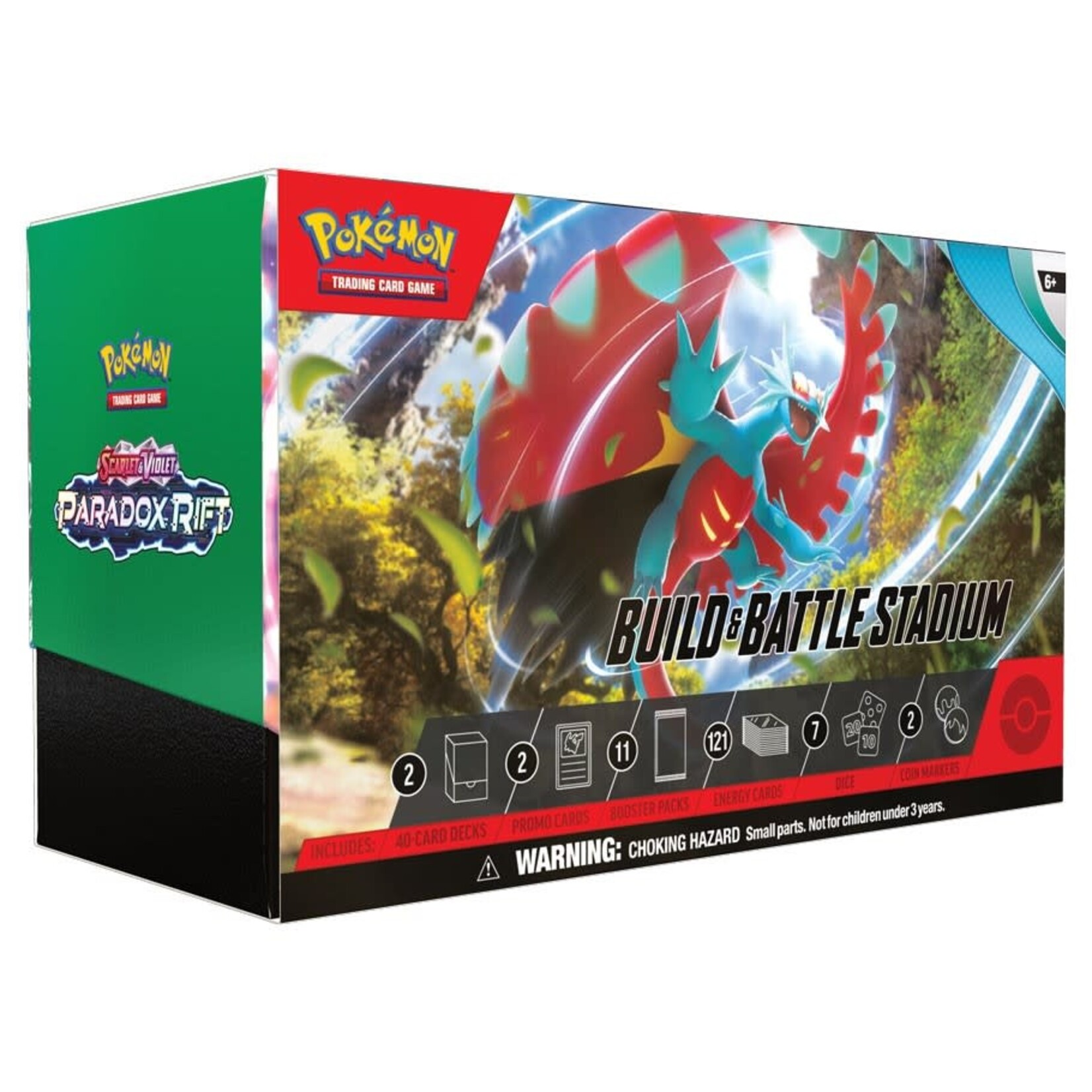 Pokemon Company International Pokemon Scarlet and Violet Paradox Rift Build and Battle Stadium