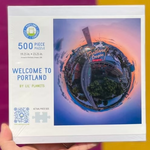 Lil Planets 500 pc Puzzle Welcome to Portland