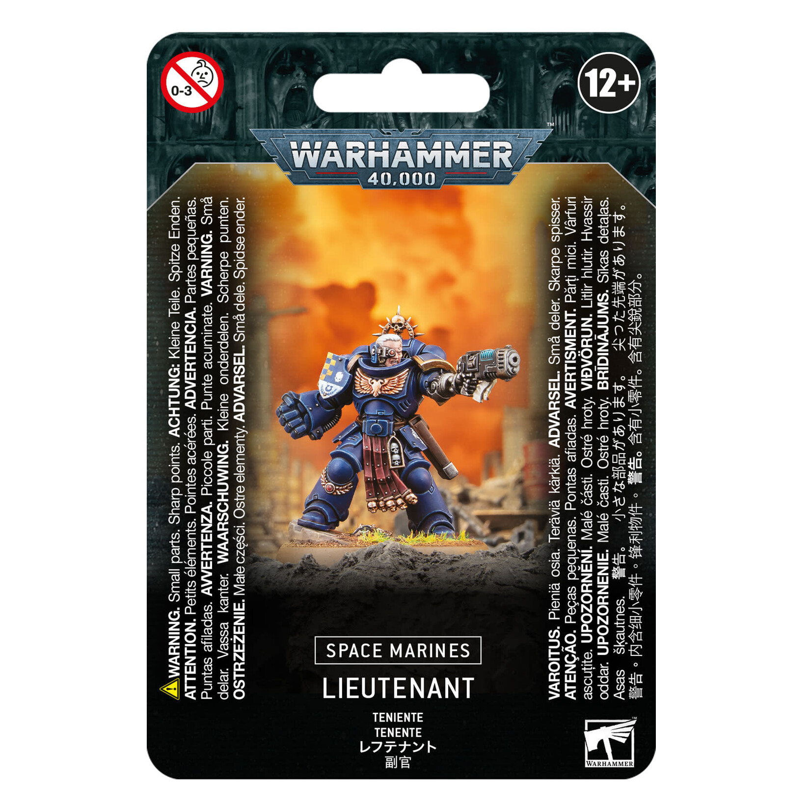 Games Workshop Warhammer 40k Space Marines Lieutenant