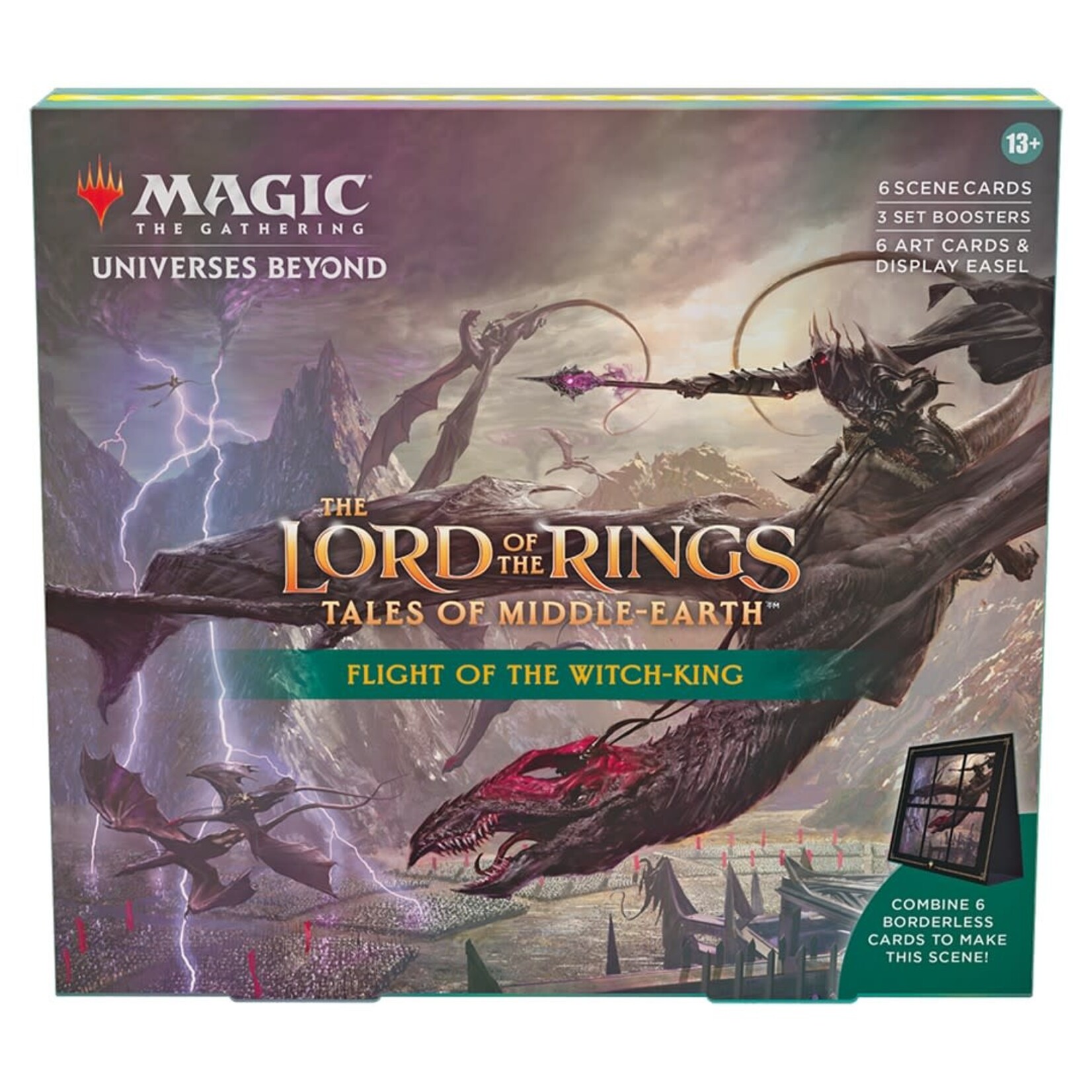 Wizards of the Coast Magic the Gathering Lord of the Rings Scene Box Flight of the Witch-King