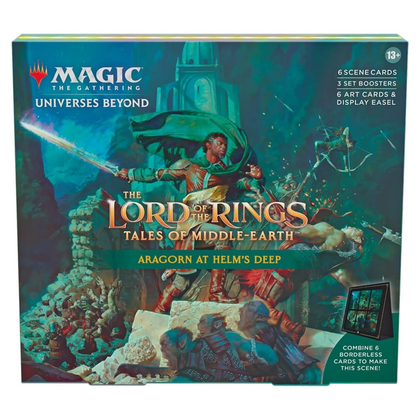 Magic the Gathering Lord of the Rings Scene Box Aragorn at Helm's Deep -  Guardian Games