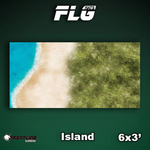 6 x 3 ft FLG Playmat Island 1