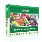 New York Puzzle Company 1000 pc Puzzle Colors Across the World