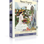 New York Puzzle Company 500 pc Puzzle Gathering Flowers