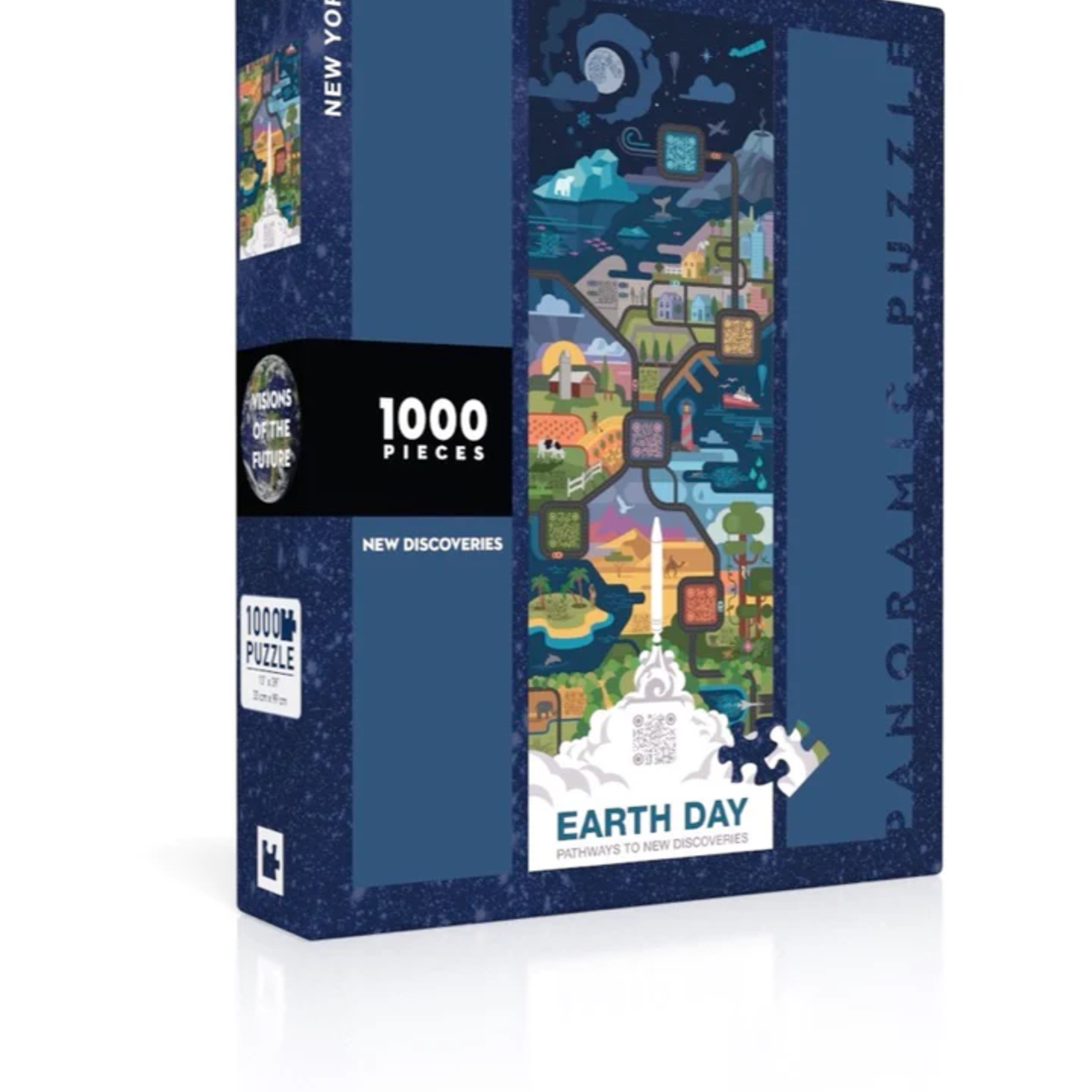 New York Puzzle Company 1000 pc Puzzle New Discoveries Earth Day