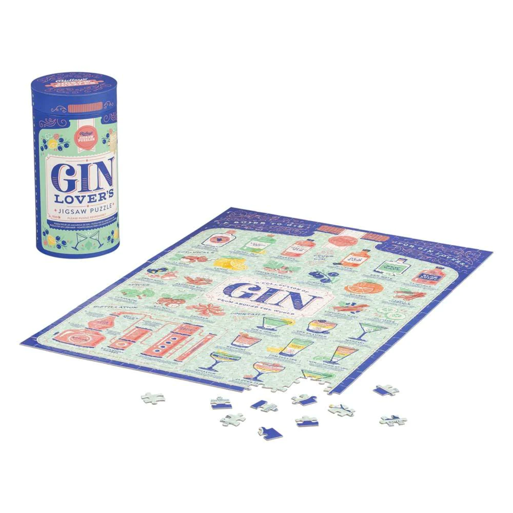 Ridley's Games 1000 pc Puzzle Gin Lovers