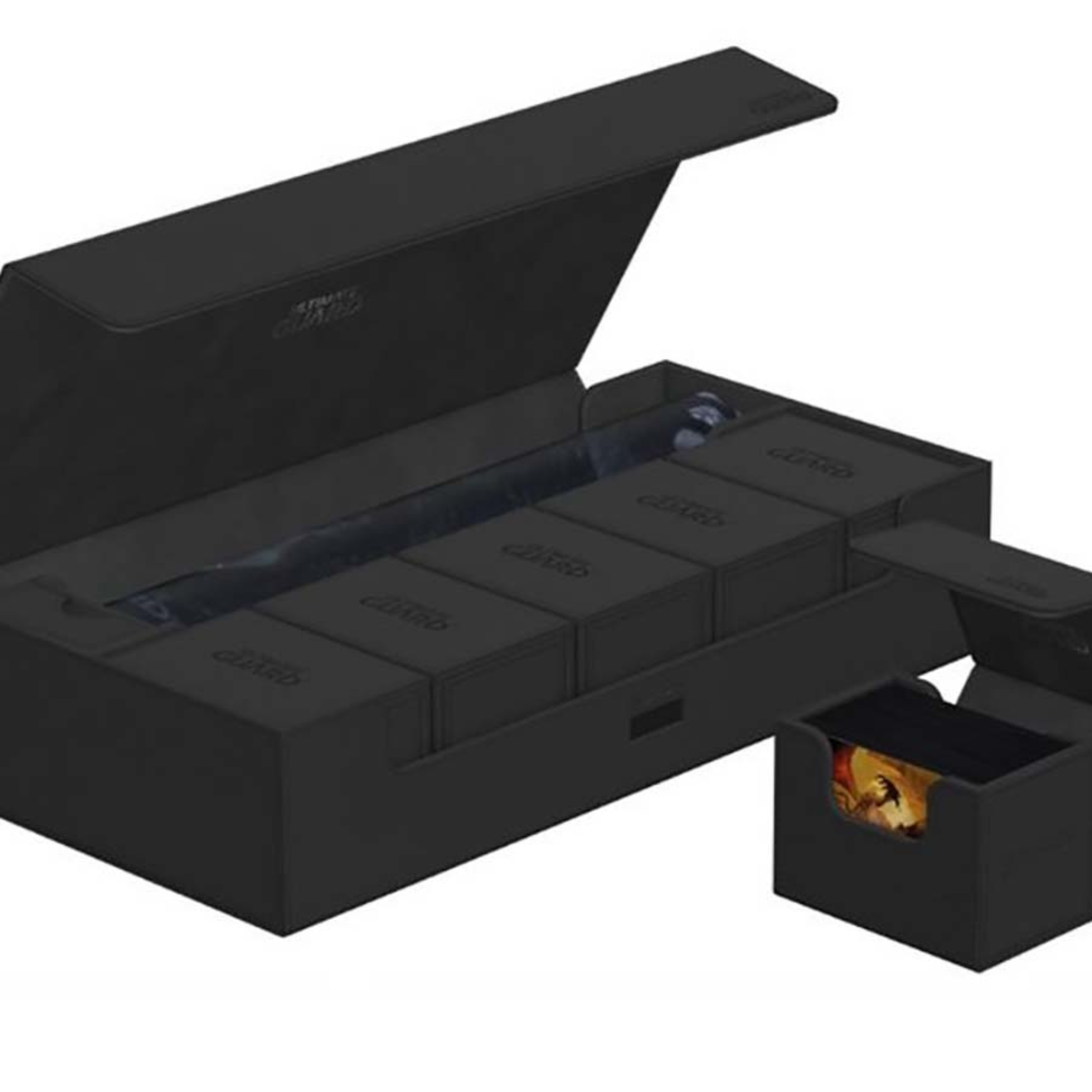 Ultimate Guard Ultimate Guard Deck Case Superhive 550+ XenoSkin Monocolor Black