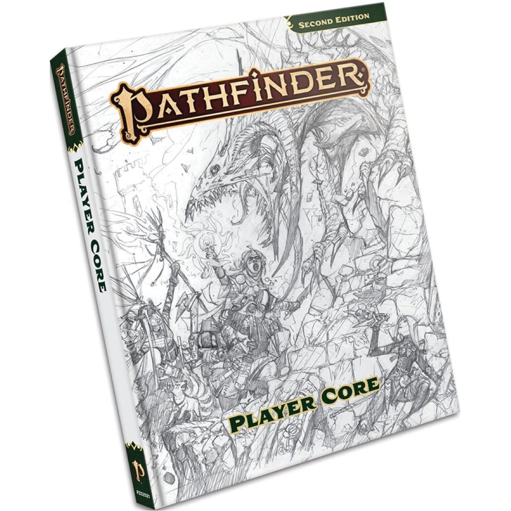 Paizo Publishing Pathfinder 2E Player Core Sketch Cover