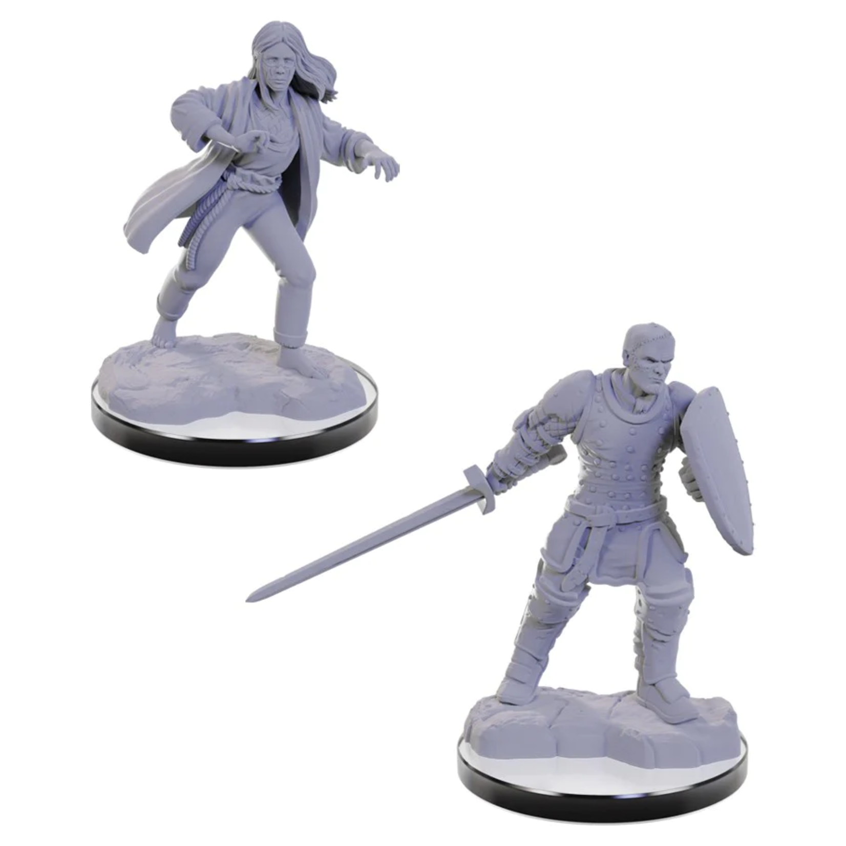 WizKids Dungeons and Dragons Nolzur's Marvelous Minis Reborn Paladin and Reborn Warlock