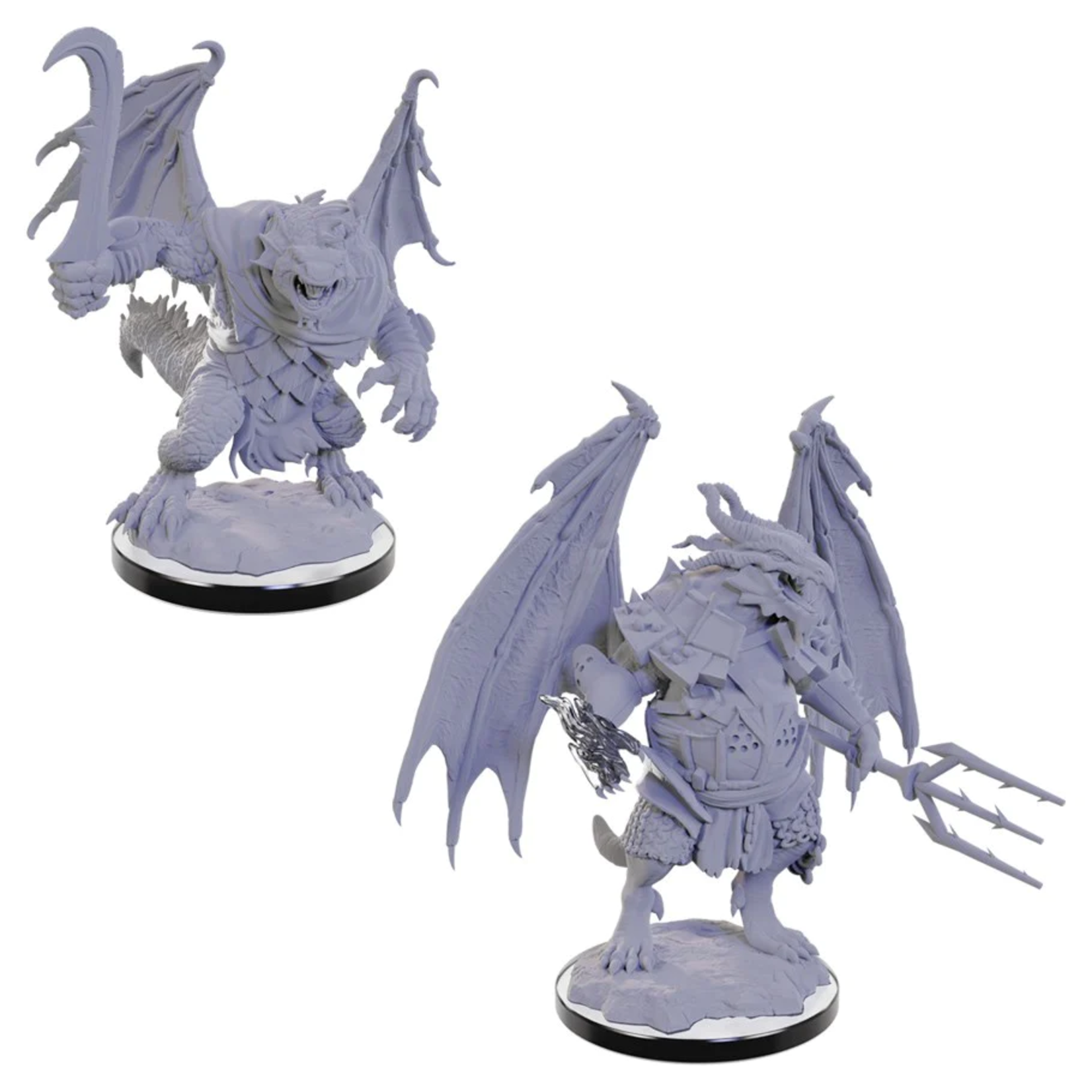 WizKids Dungeons and Dragons Nolzur's Marvelous Minis Draconian Mage and Foot Soldier