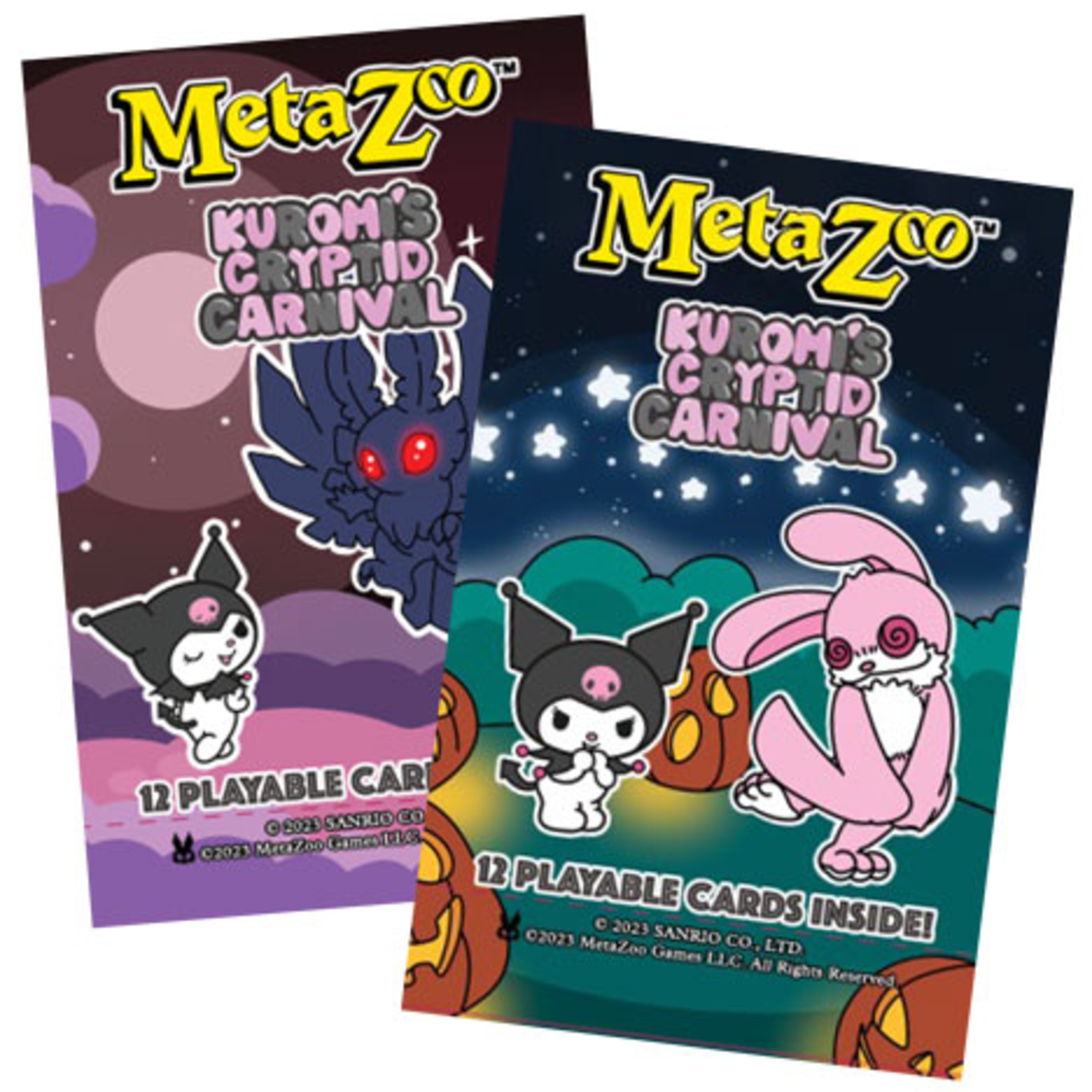 MetaZoo Games MetaZoo and Hello Kitty Kuromi's Cryptic Carnival Booster PACK