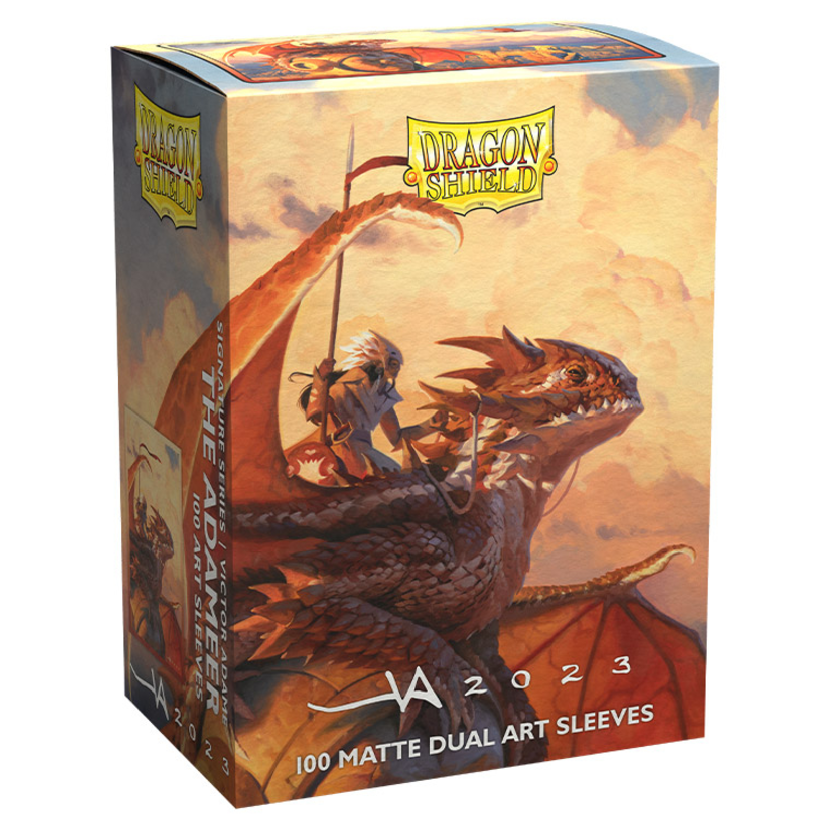 Arcane Tinmen Dragon Shield Art Matte Dual Signature Series The Adameer Sleeves 100 ct