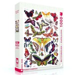 New York Puzzle Company 1000 pc Puzzle Vintage Images Butterflies Papillons