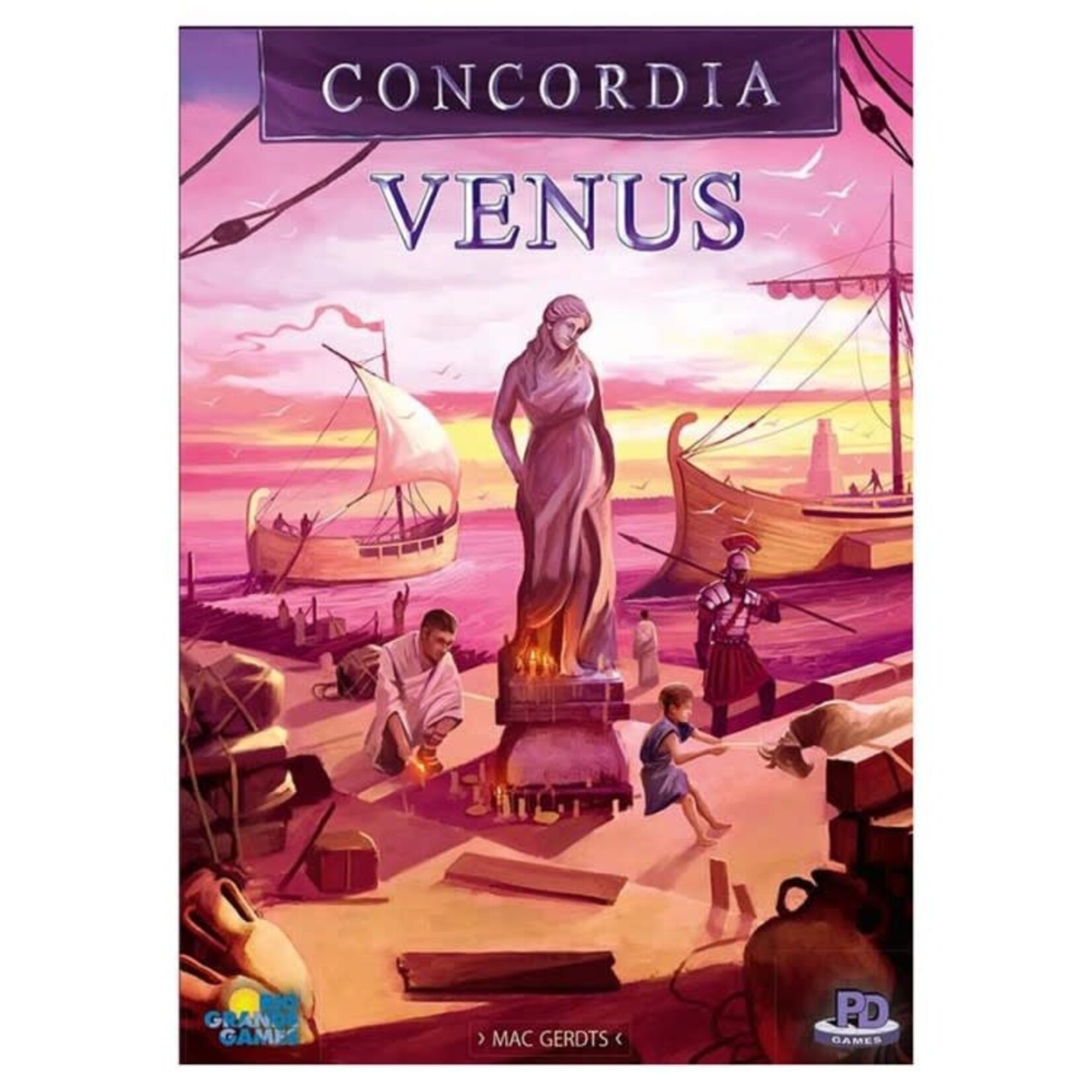 Rio Grande Games Concordia Core Game with Venus Expansion