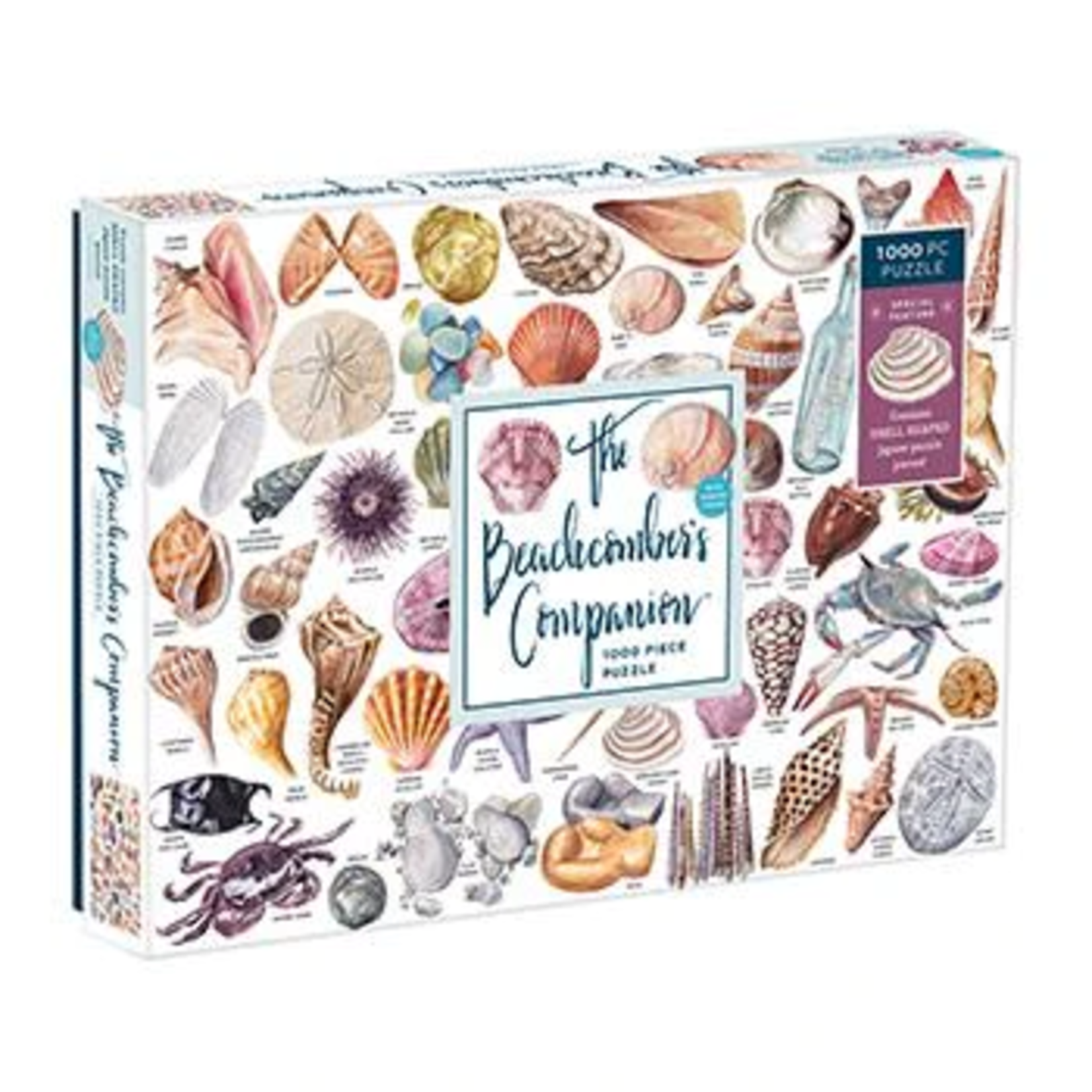 Galison 1000 pc Puzzle Beachcomber's Companion with Shaped Pieces
