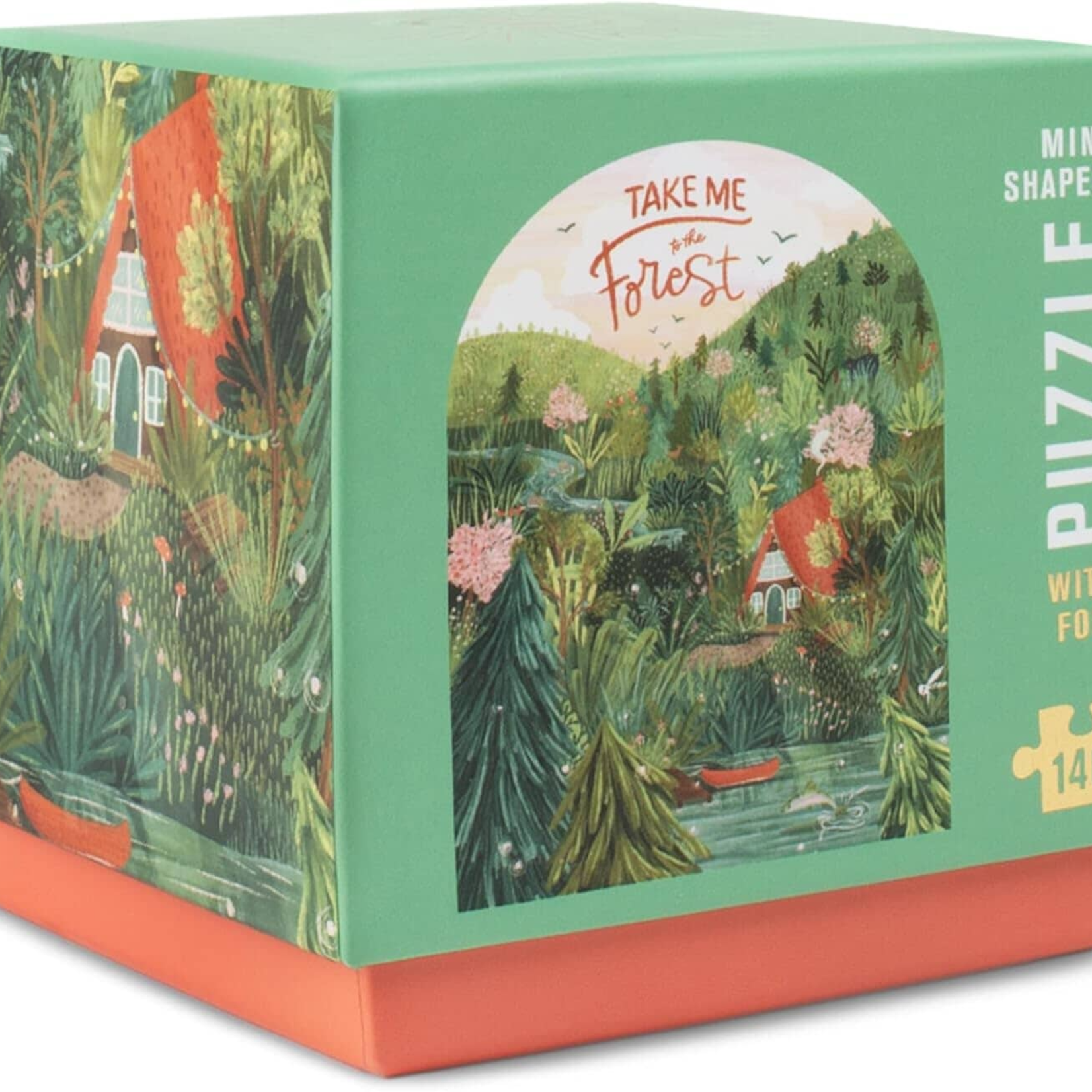 Lantern Press 140 pc Puzzle Take Me To The Forest