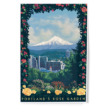 Lantern Press Playing Cards Oregon Rose Garden