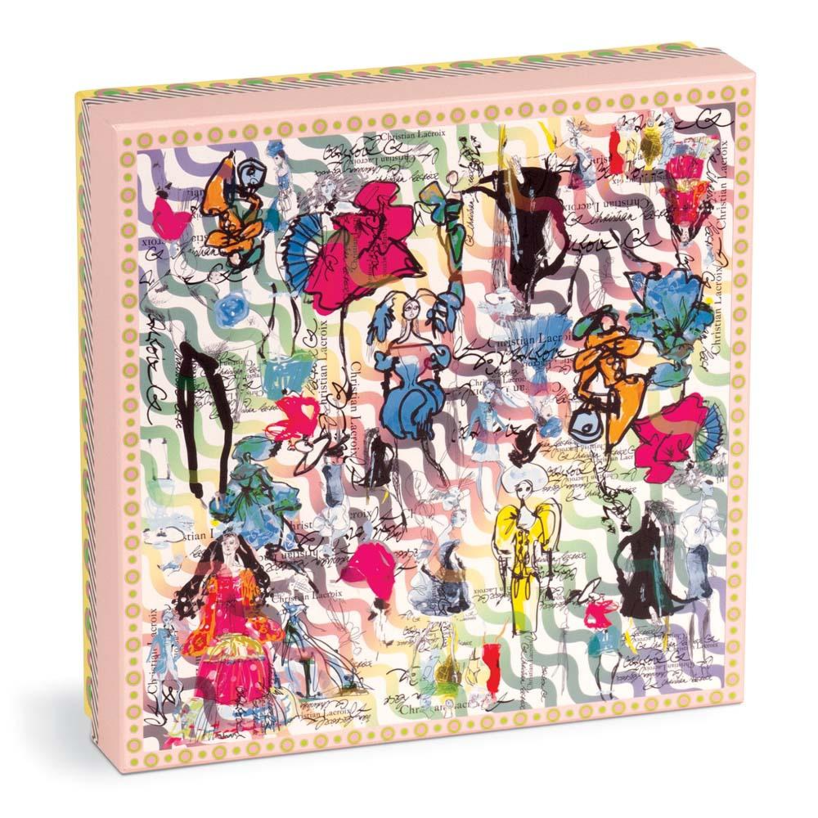 Galison 500 pc Double Sided Puzzle Christian LaCroix Heritage Collection Ipanema Girls