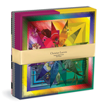 Galison 500 pc Double Sided Puzzle Christian LaCroix Heritage Collection Botanic Rainbow