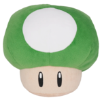 Little Buddy Super Mario Series 1 Up Mushroom Plush 6 in
