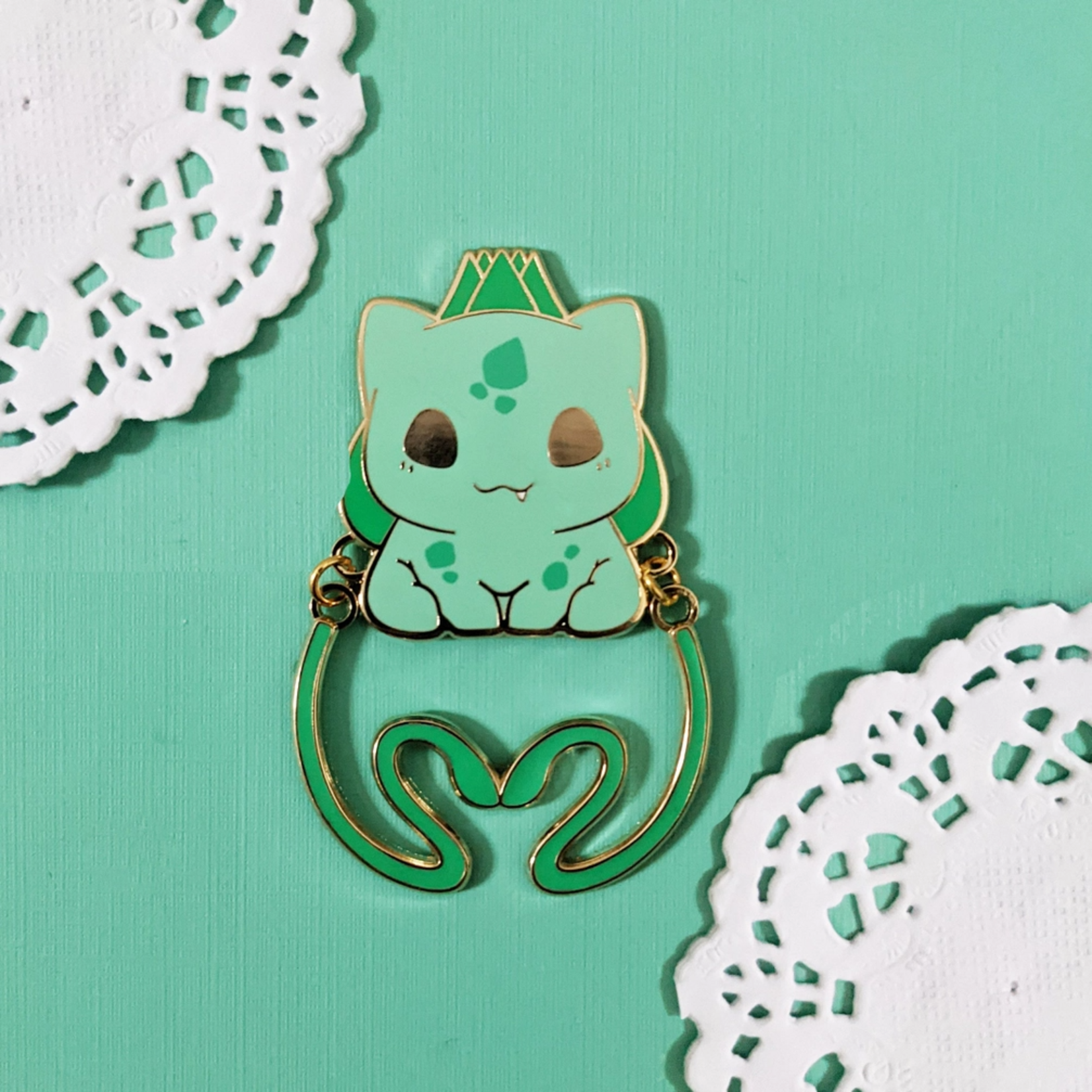 Sugar Cubed Studios 001 Mystery Monster Bulbasaur Enamel Pin