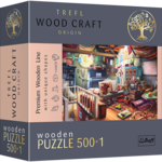 Trefl USA 501 pc Wooden Puzzle Treasures in the Attic