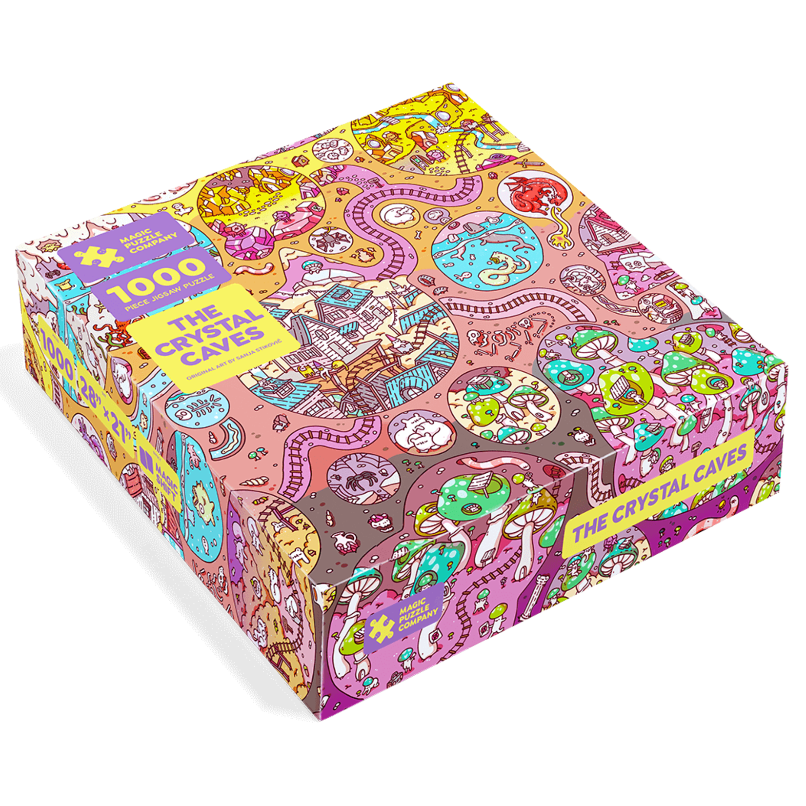 Magic Puzzle Company 1000 pc Puzzle The Crystal Caves
