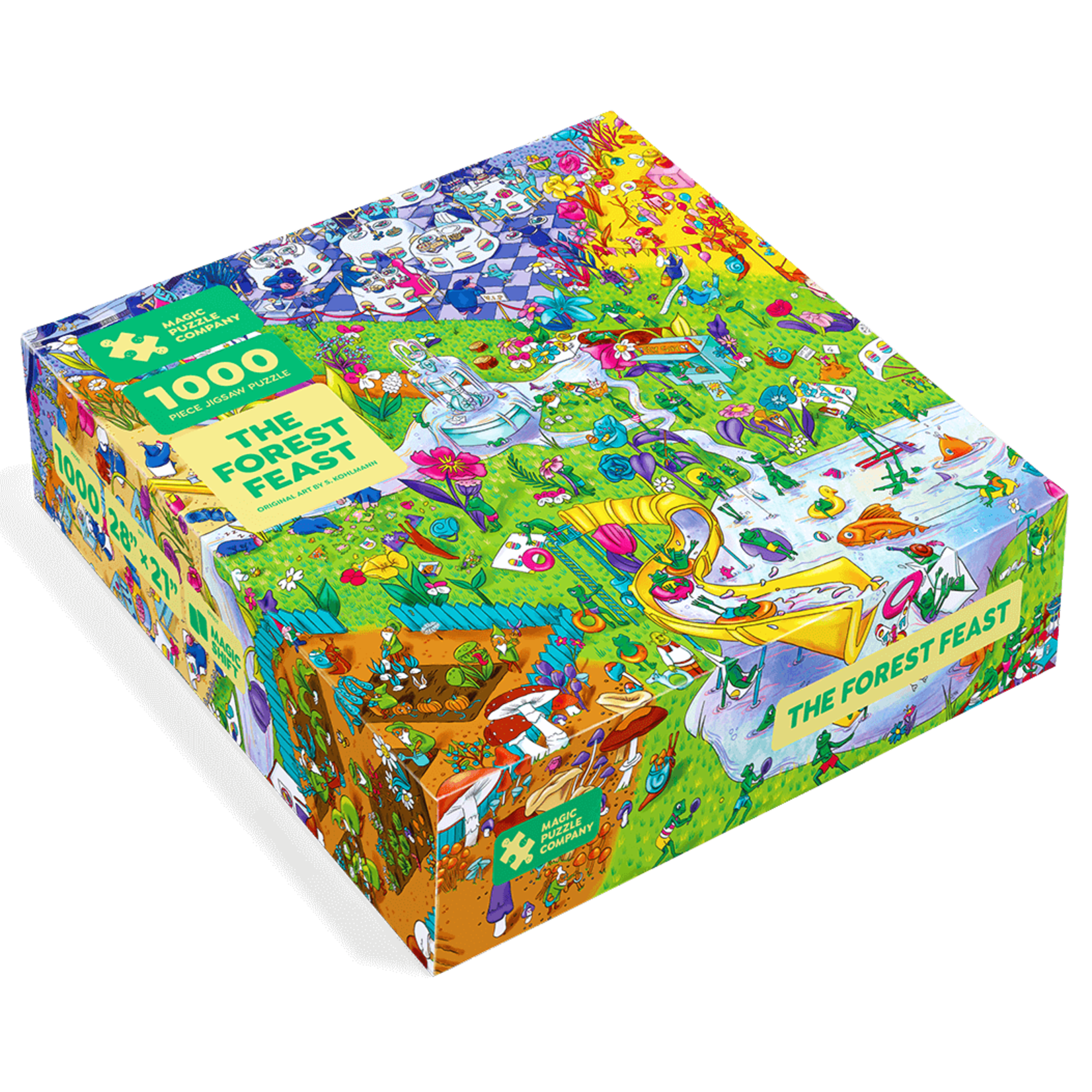 Magic Puzzle Company 1000 pc Puzzle The Forest Feast