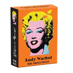 Galison 100 pc Mini Shaped Puzzle Andy Warhol Marilyn Monroe