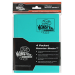 Monster Protectors Monster Protector Binder 4 Pocket Matte Teal